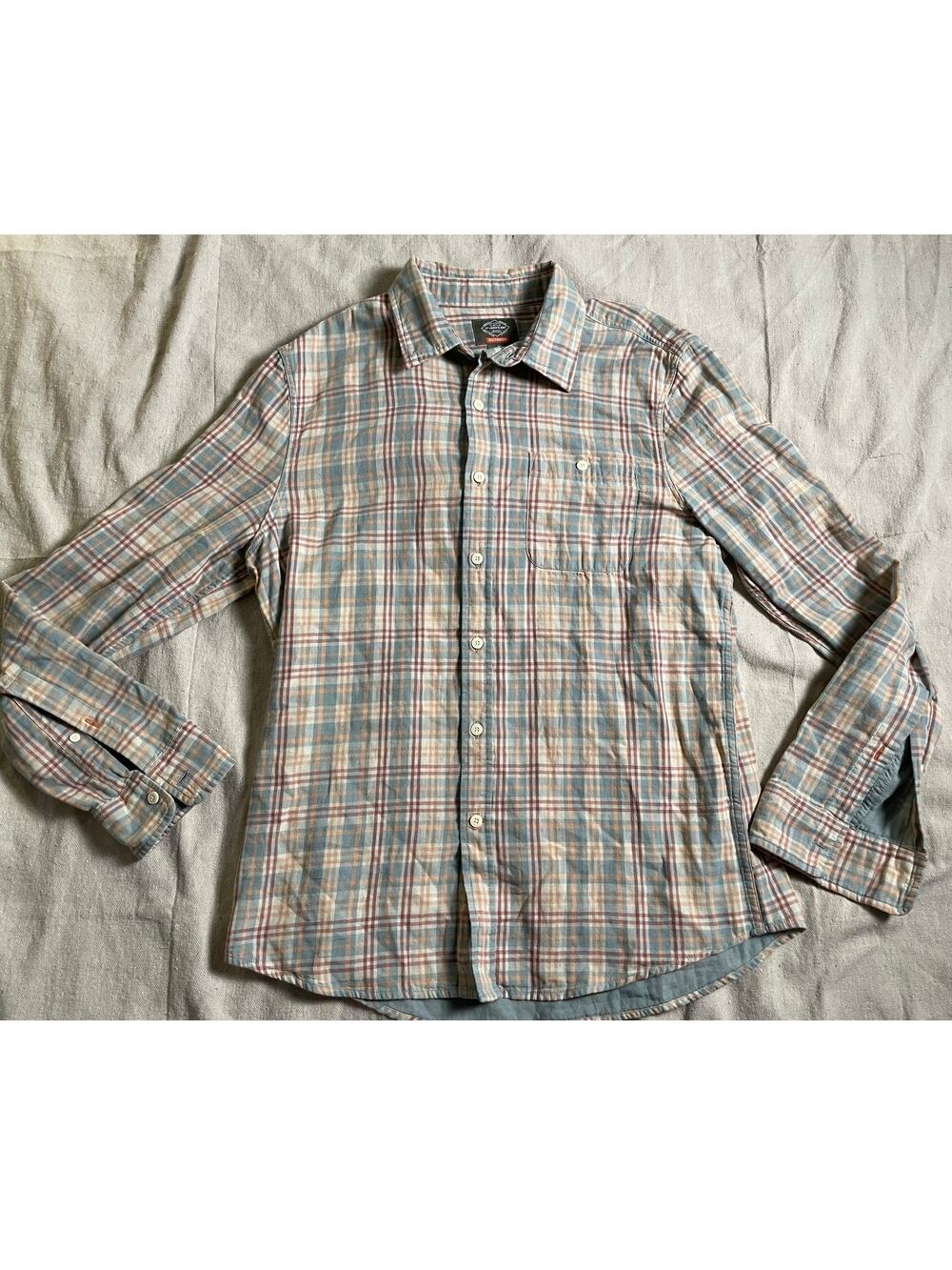 St. John's Bay Menswear Outdoor Long Sleeve Shirt 100% Cotton SZ M